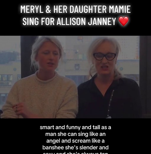 Meryl Streep and Mamie Sing a Tribute to Allison Janney – 2014 Miscast Gala