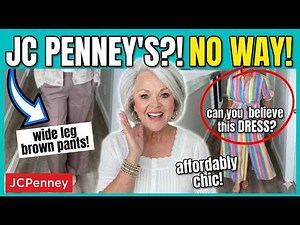 JCPenney Spring Haul | 7 Affordable Outfits You NEED To See |#fashionover50 @jcpenney