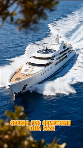 The Largest Yacht Owned by a Billionaire, $600M Mega Yacht #automobile #elonmusk