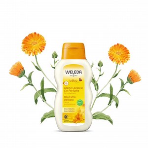L'ora del bagnetto profuma di calendula! Prenditi cura della pelle del tuo bambino con una coccola quotidiana. | Weleda