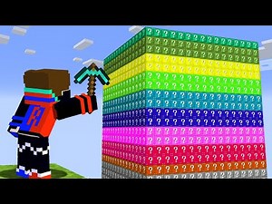 I Survived 100 Days on ONE LUCKY CHUNK in Minecraft