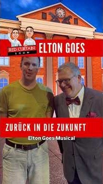 TV Presenter Elton goes musical. #hamburg #musicals #reeperbahn