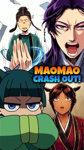 Jinshi’s new servant made Maomao CRASHING OUT! #apothecarydiaries #kusuriyanohitorigoto #maomao