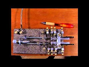 Fully Automatic Telegraph Key - Both Dots and Dashes Mechanically - Key 23 by WB2QLL