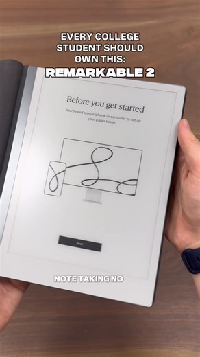 R3NEW | R3NEWED Tech on Instagram: "The Remarkable 2 is AMAZING for NOTE-TAKING! Get it at the BEST price at R3NEW.com!♻️ - #remarkable2 #notetaking #paperless #paperlessnotes #notetakingtips #collegestudent #collegestudents #collegestruggles #collegestudentproblems"