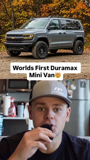 Duramax Mini Van🤯 #truck #trucks #trucksdaily #dieseltrucks #trucksofinstagram #liftedtrucks #diesel #dieseltrucknerds #trucklife | Zac Lucarz