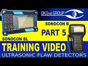 Ultrasonic Flaw Detector Sonocon B & BL. Part 5 DAC Calibration