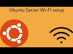How to setup wifi on Ubuntu server (without internet)