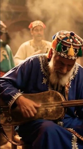 Gnawa Soul 🔥 الباشا حمو - جلسة روحانية | WILDMAN99 #gnawa #shorts
