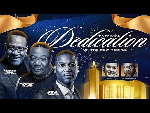 LIVE: Official Dedication of the New Temple | Sunday Service | July 7th 2024 | Gregory Toussaint