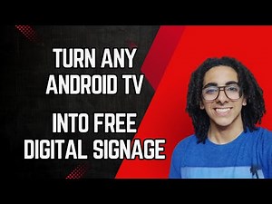 Turn ANY Android TV into Free Digital Signage in Minutes