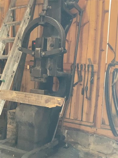 Mr. Chickadee on Instagram: "Installing the “new” power hammer"