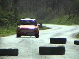 Trabant vs. BMW crash rally