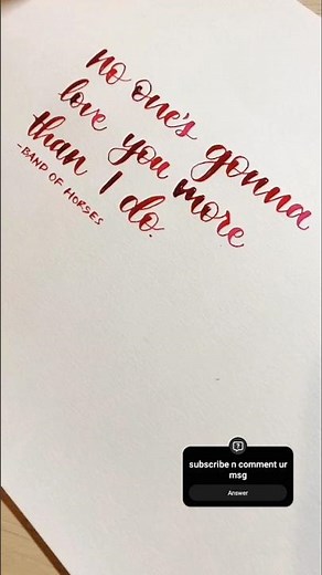 How to Do Calligraphy with Brush Pen | Easy for Beginners