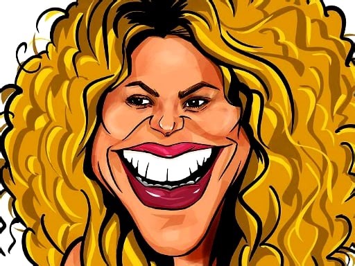 Play Shakira Funny Face | Free Online  Games. KidzSearch.com