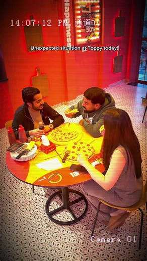 Unexpected aituation at TOPPY today 😱