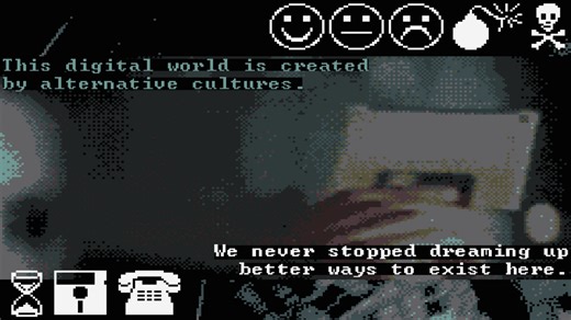 Alternative Games From The Fringes Of Cyberspace (for art and something better in this dystopian digital world)