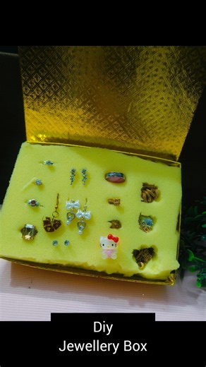 Diy Jewellery Box | Turn SweetBox in Jewellery Box | Easy Craft#shorts#ytshorts#trending