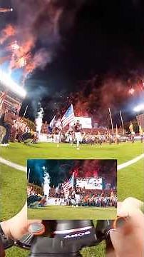 The best entrance in ALL of College Football POV #hokies