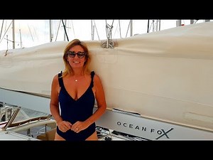Lagoon 400 boat tour. Inside and out of the Lagoon 400. Sailing Ocean Fox Ep 35