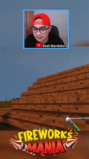 KEMBANG API DI MINECRAFT #fireworksmania #fireworks #kembangapi #tahunbaru2026