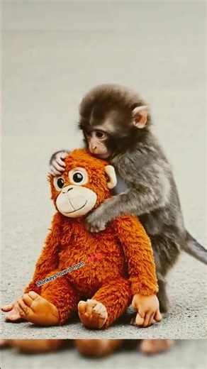 monkey love is mom #world vairal #monkey #love #mom #video
