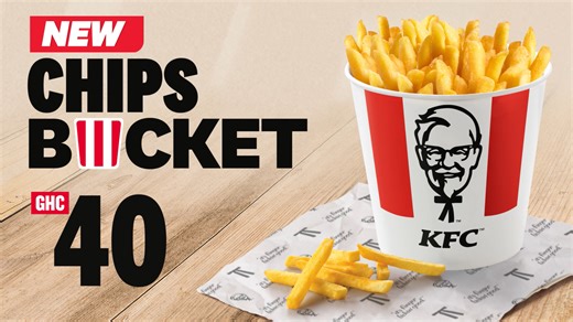 1.5K views · 1.9K reactions | Get a full bucket of your favourite KFC Chips - hot, delicious, and golden!   Available now at all KFC restaurants nationwide. Order Now: https://bit.ly/3N5KUYb #KFCChipsBucket | KFCGhana | Facebook