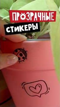 DIY Clear Stickers #diy #stickers