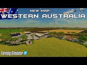FS22 New Map: Western Australia - Farming Simulator 22 - PS5
