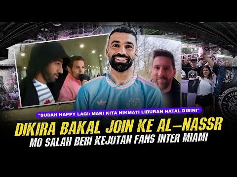 MO SALAH VIRAL HEBOHKAN DI AMERIKA!! Sudah gk sedih Lagi, Salah Tinggalkan Liverpool & Gabung Miami?