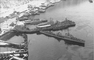 How in 1940 half of the Kriegsmarine destroyers were destroyed. Battles of Narvik
