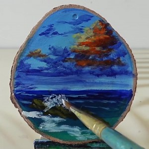 6.5K views · 75 reactions | Easy Acrylic Painting Ideas / Acrylic painting for Beginners | Simple ART | Facebook