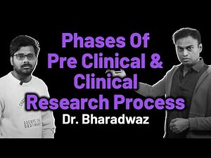 Pre Clincal & Clinical Research Process Phases | Clinical Trial Steps Dr. Bharadwaz, Dr. Manidrupath