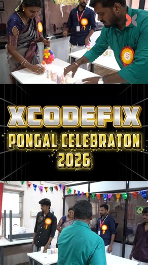 🎯😂 Pongal celebration – Part 4 | Game time at the office! From serious work to serious fun 😄 Laughter, friendly competition, and full-on festive vibes made our Pongal celebrations even more special 🪔✨ Because a happy team creates powerful results 💪🤍 Pongal the Xcodefix way! #xcodefix #pongalcelebration #officegames #teamfun #workplacevibes #festivefun #officelife #coimbatore | Xcodefix