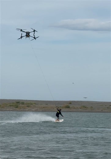 Ultimate Drone Surfing Experience: Cruising with Drones