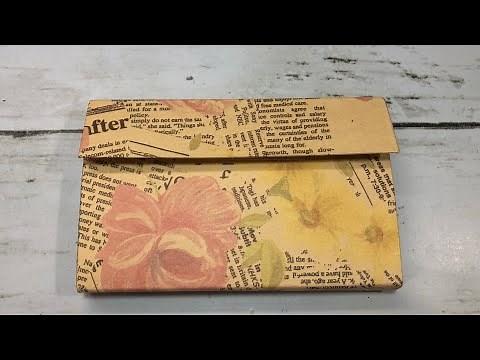 紙物 初心者さん必見！蛇腹カードケースの作り方