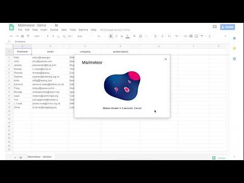 Mailmeteor - Product demo