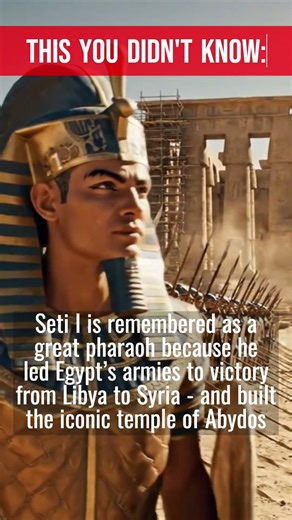 Great Pharaohs of Ancient Egypt: Seti I