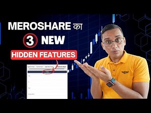 MeroShare ka 3 New Hidden Features Dherai Lai Thaha Chaina | MeroShare Features