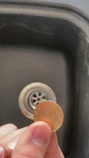 Installation d’une crépine d’évier.