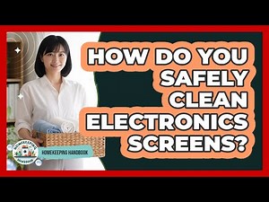 How Do You Safely Clean Electronics Screens?