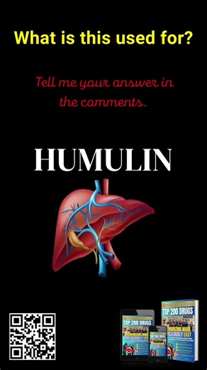 Top 200 Drugs: Humulin & its Uses, Benefits & Details! #shorts