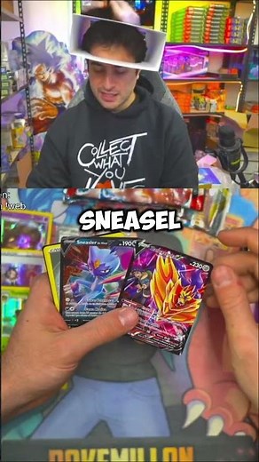 My method for pulling Pokémon cards 😏 LUCKY hat! 🍀📦