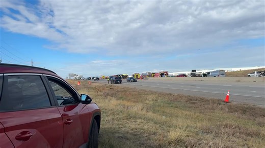 #Breaking: Just spoke with Colorado State Patrol to provide this update about the fiery crash on I-70. Right now, one of the eastbound lanes is open to traffic. This is between I-70 and E-470. The west lanes will remain closed until further notice. No injuries! | Brian Sherrod CBS Colorado