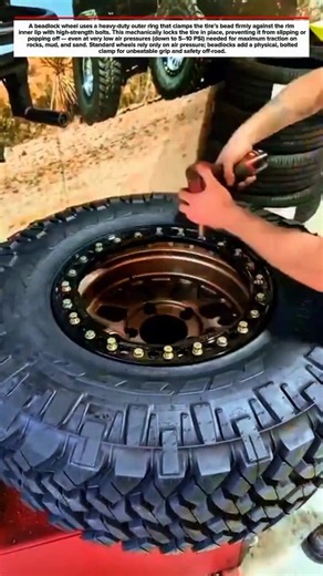 Off-Road Beadlock Wheel Assembly — Ultimate Tire Security!