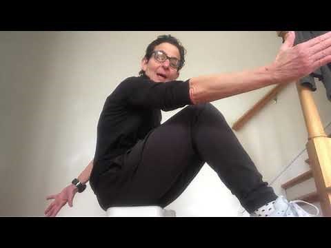 Seated Alternating Reach Breathing Exercise PRI technique