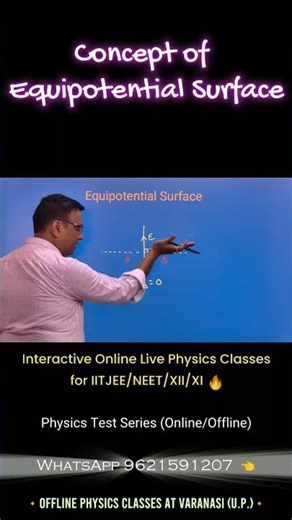 Equipotential Surface Explained | Electrostatics | Class 12 Physics | JEE & NEET