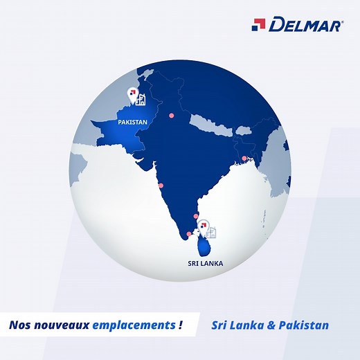 Avis d’expansion mondiale ! Delmar est heureux d'annoncer l'ouverture de Delmar Sri Lanka et Delmar Pakistan, créant ainsi des opportunités pour mieux servir les clients existants tout en accueillant de nouveaux partenariats dans ces marchés florissants. Consultez notre communiqué de presse officiel pour en savoir plus: https://bit.ly/3qjG9BE. #DelmarCargo #logistiques | Delmar International Inc | Facebook
