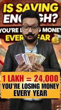 Is Saving Enough? You’re Losing Money Every Year 💸 #finance #money #education