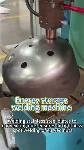 Stainless Steel Plate to Conveyor Nut Welding for Air-Tight Seals